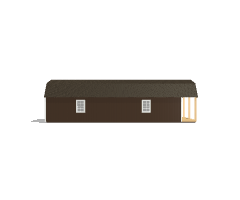 Lofted Barn Cabin 12x40 - Image 4