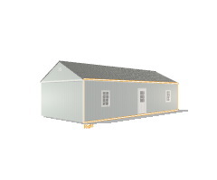 Side Garden Shed 16x36 - Image 8