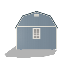Lofted Corner Porch Cabin 12x20 - Image 5