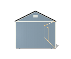 Side Garden Shed 12x28 - Image 6