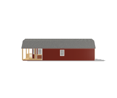 Deluxe Lofted Barn Cabin 14x40 - Image 3