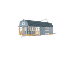 Deluxe Lofted Barn Cabin 12x32