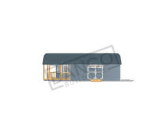 Deluxe Lofted Barn Cabin 12x32 - Image 3