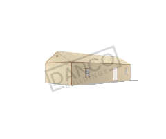 Side Garden Shed 16x40