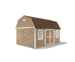 Side Lofted Barn 12x16