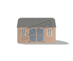 Side Lofted Barn 12x16 - Image 3