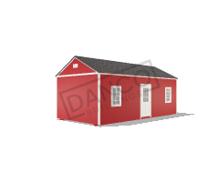 Side Garden Shed 12x24