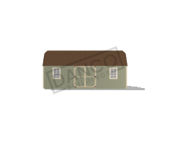 Side Lofted Barn 12x24 - Image 4