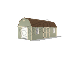 Side Lofted Barn 12x24 - Image 3