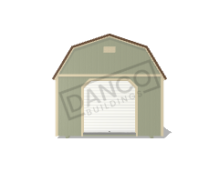Side Lofted Barn 12x24 - Image 7