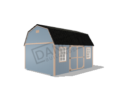 Side Lofted Barn 12x16