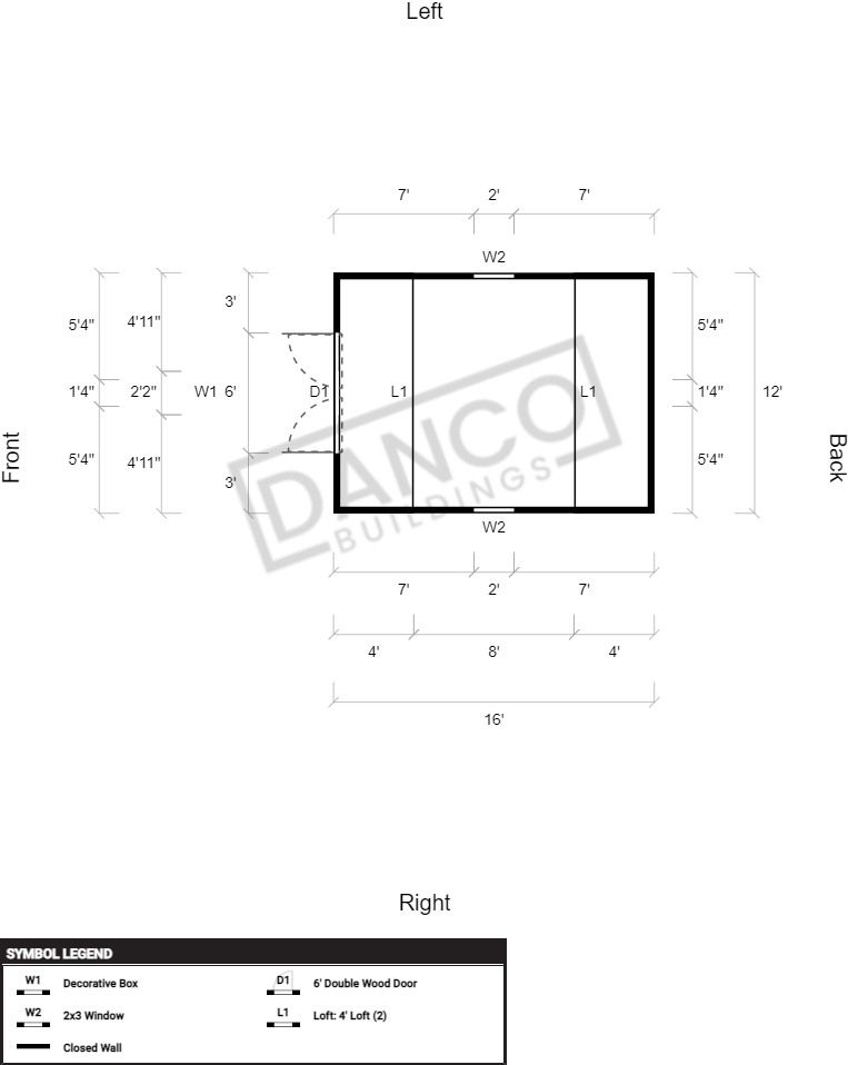 Lofted Barn 12x16 - Image 2