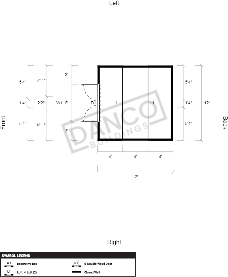 Lofted Barn 12x12 - Image 2