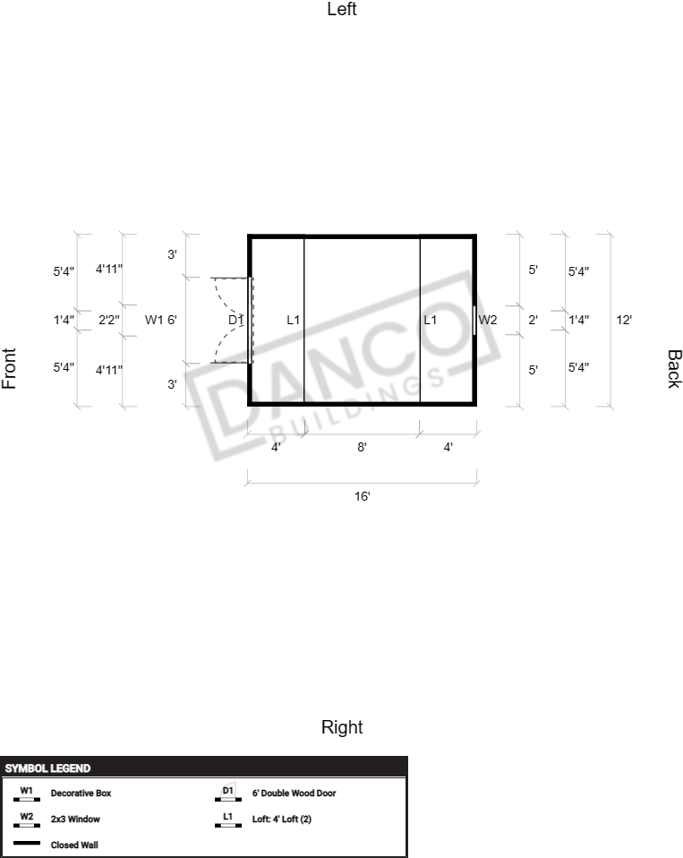 Lofted Barn 12x16 - Image 2