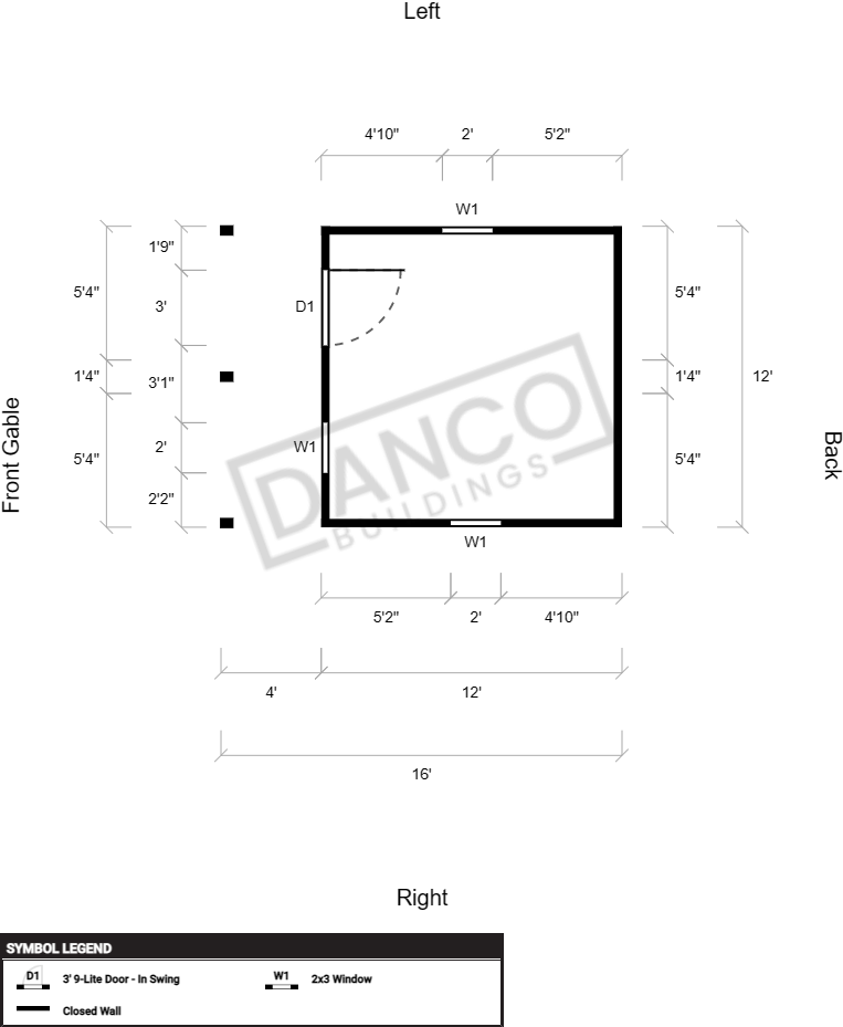 Standard Cabin 12x16 - Image 2