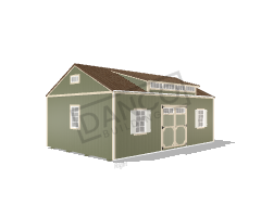 Dormer Shed 16x24