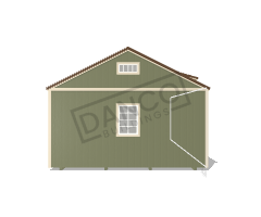 Dormer Shed 16x24 - Image 6