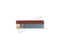 Deluxe Lofted Barn Cabin 12x40 - Image 8