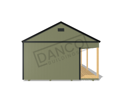 Center Porch Cabin 16x32/231248 - Image 6