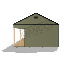 Center Porch Cabin 16x32/231248 - Image 5