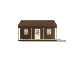 Side Porch Cabin 14x20 - Image 3