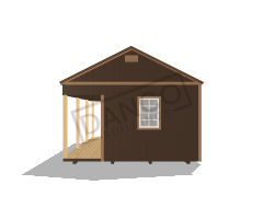 Side Porch Cabin 14x20 - Image 5
