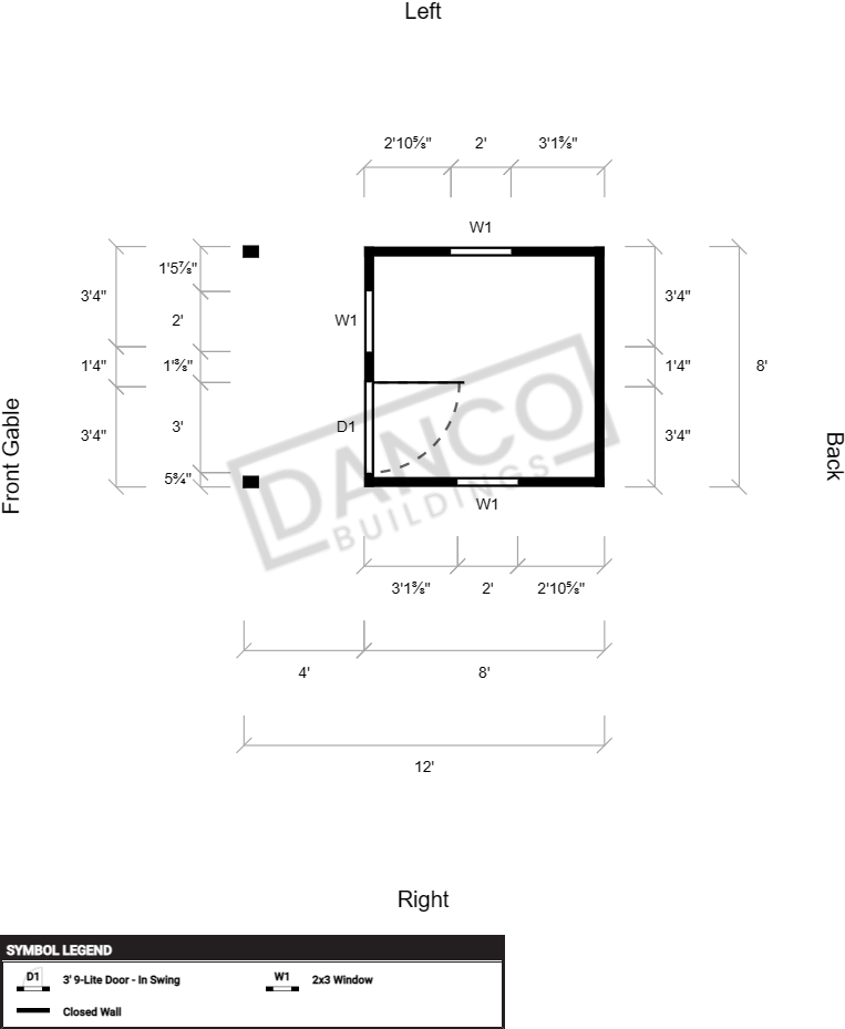 Standard Cabin 8x12 - Image 2