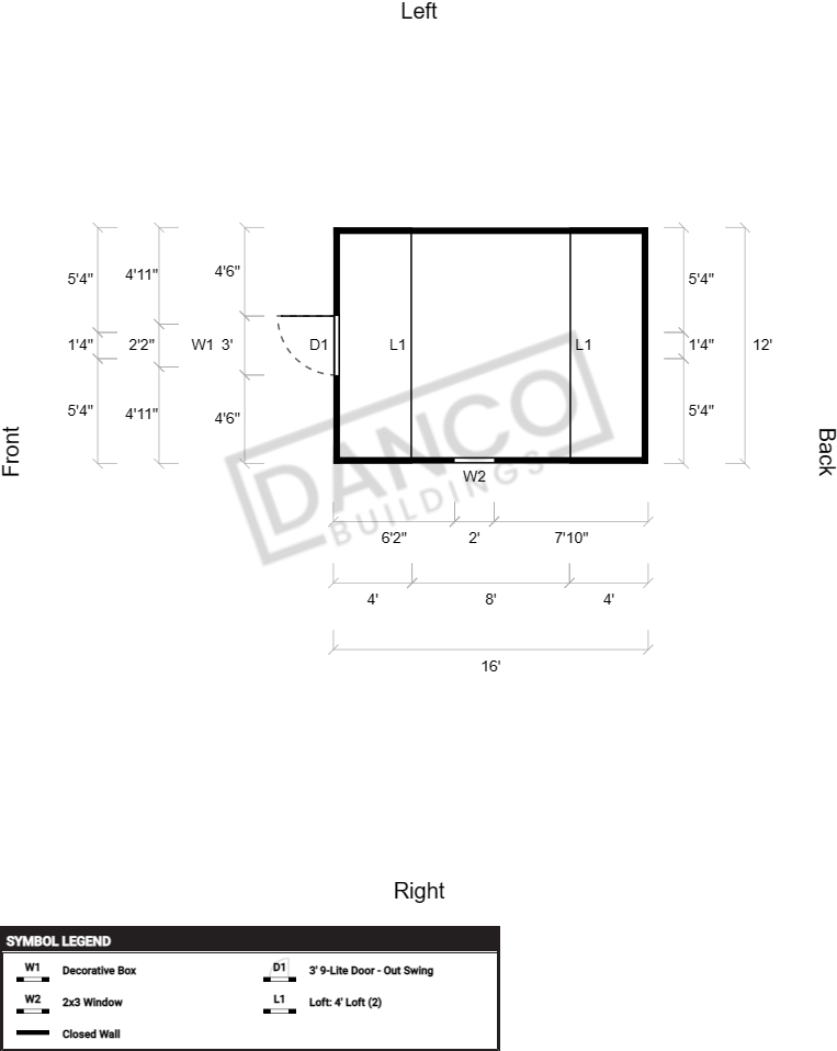 Lofted Barn 12x16 - Image 2