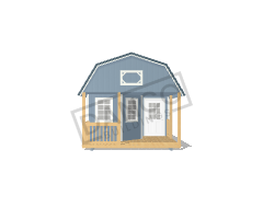 Deluxe Lofted Barn Cabin 12x40 - Image 6