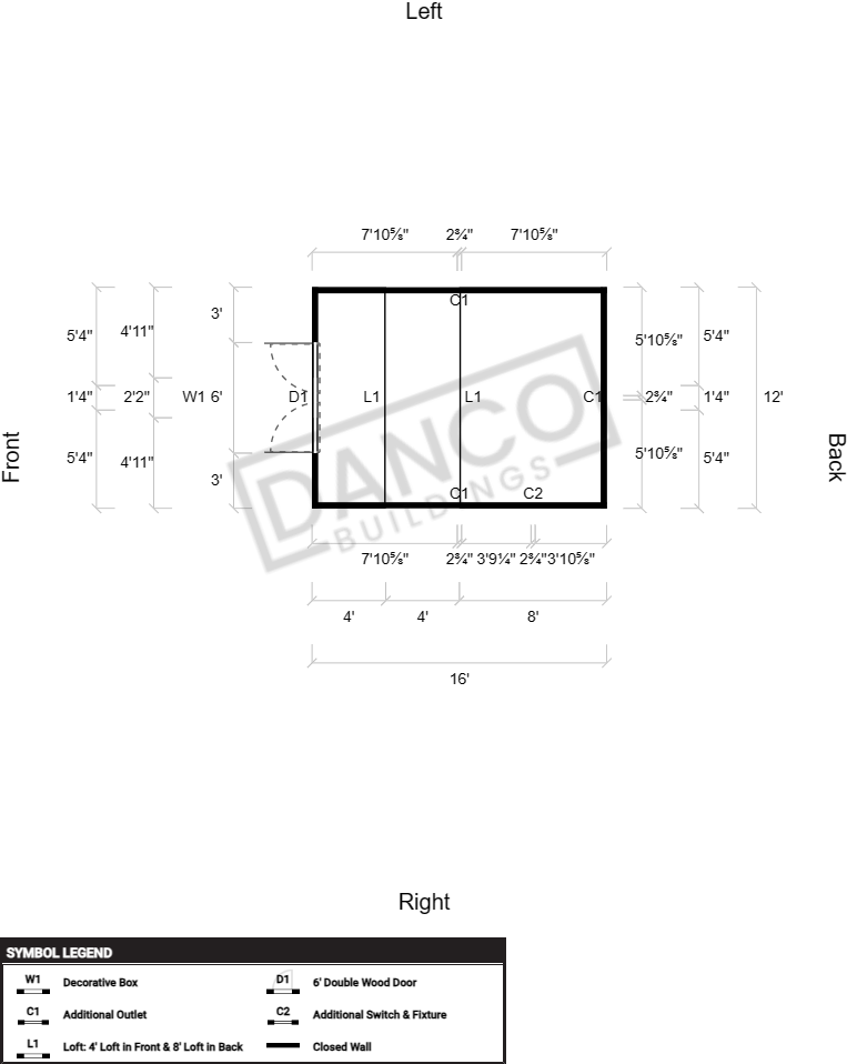 Lofted Barn 12x16 - Image 2