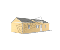 Side Garden Shed 16x40