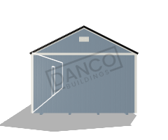Side Garden Shed 14x32 - Image 5