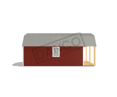 Lofted Barn Cabin 12x24 - Image 4