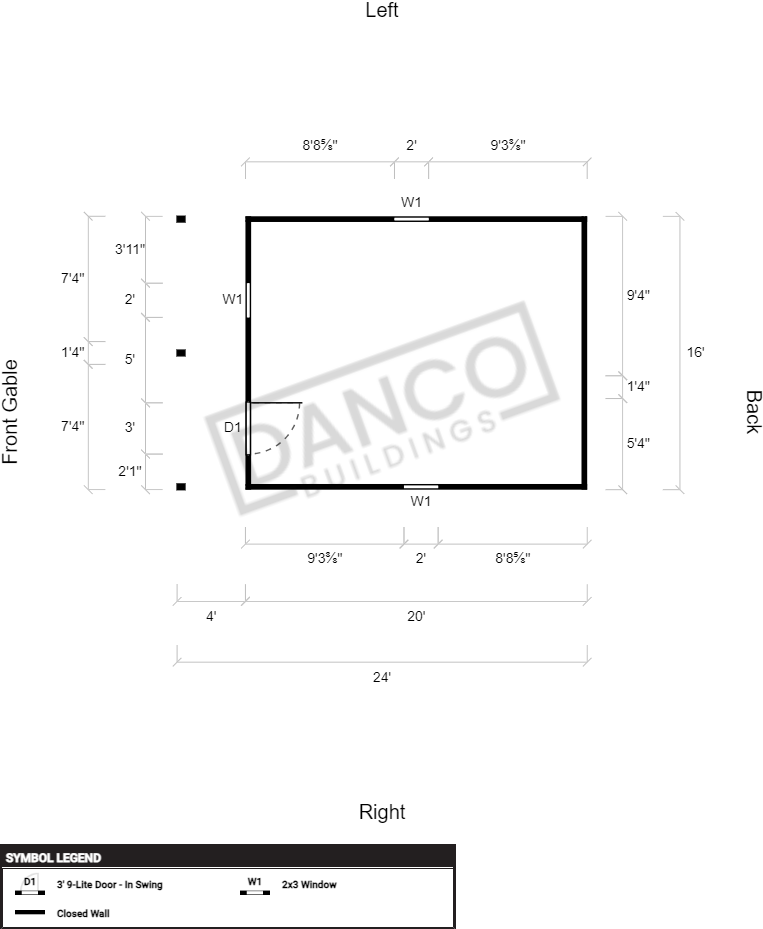 Standard Cabin 16x24 - Image 2