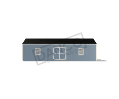 Side Garden Shed 12x36 - Image 3