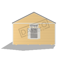 Side Garden Shed 16x28 - Image 5