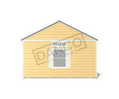 Side Garden Shed 16x28 - Image 6