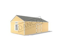 Side Garden Shed 16x28