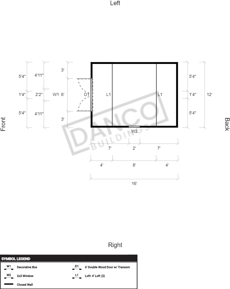 Lofted Barn 12x16 - Image 2