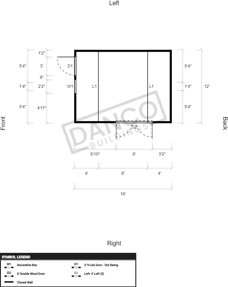 Lofted Barn 12x16 - Image 2
