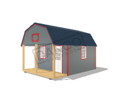 Lofted Barn Cabin 12x16