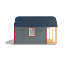 Lofted Barn Cabin 12x16 - Image 4