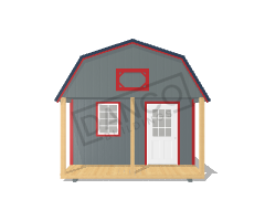 Lofted Barn Cabin 12x16 - Image 6