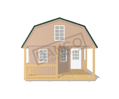 Deluxe Lofted Barn Cabin 14x40 - Image 6