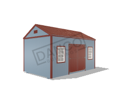 Side Garden Shed 10x16
