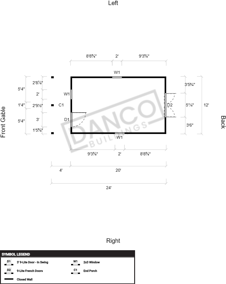 Standard Cabin 12x24 - Image 2