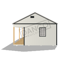 Side Porch Cabin 16x28 - Image 5