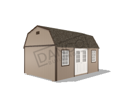 Side Lofted Barn 12x16