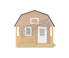 Lofted Barn Cabin 12x24 - Image 6