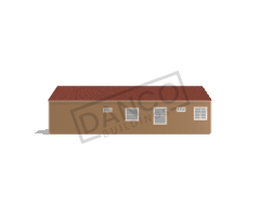 Side Garden Shed 16x40 - Image 4